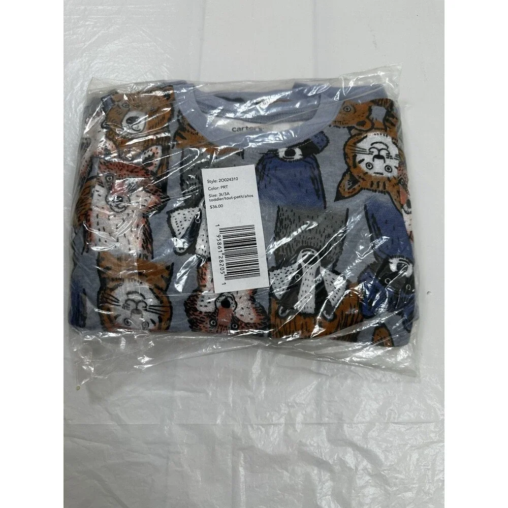 Carters 4 PC Pajama Set 3 T Boys